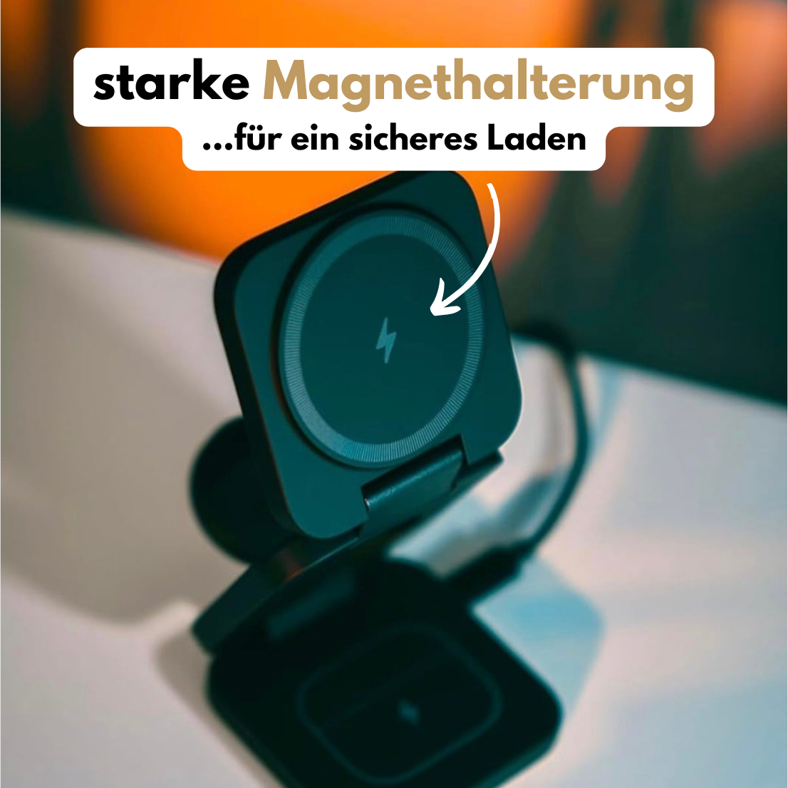 Faltcharge - 3 in 1 Ladegerät