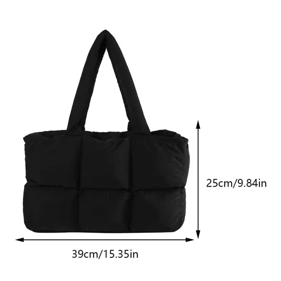 Essential puffy Tasche