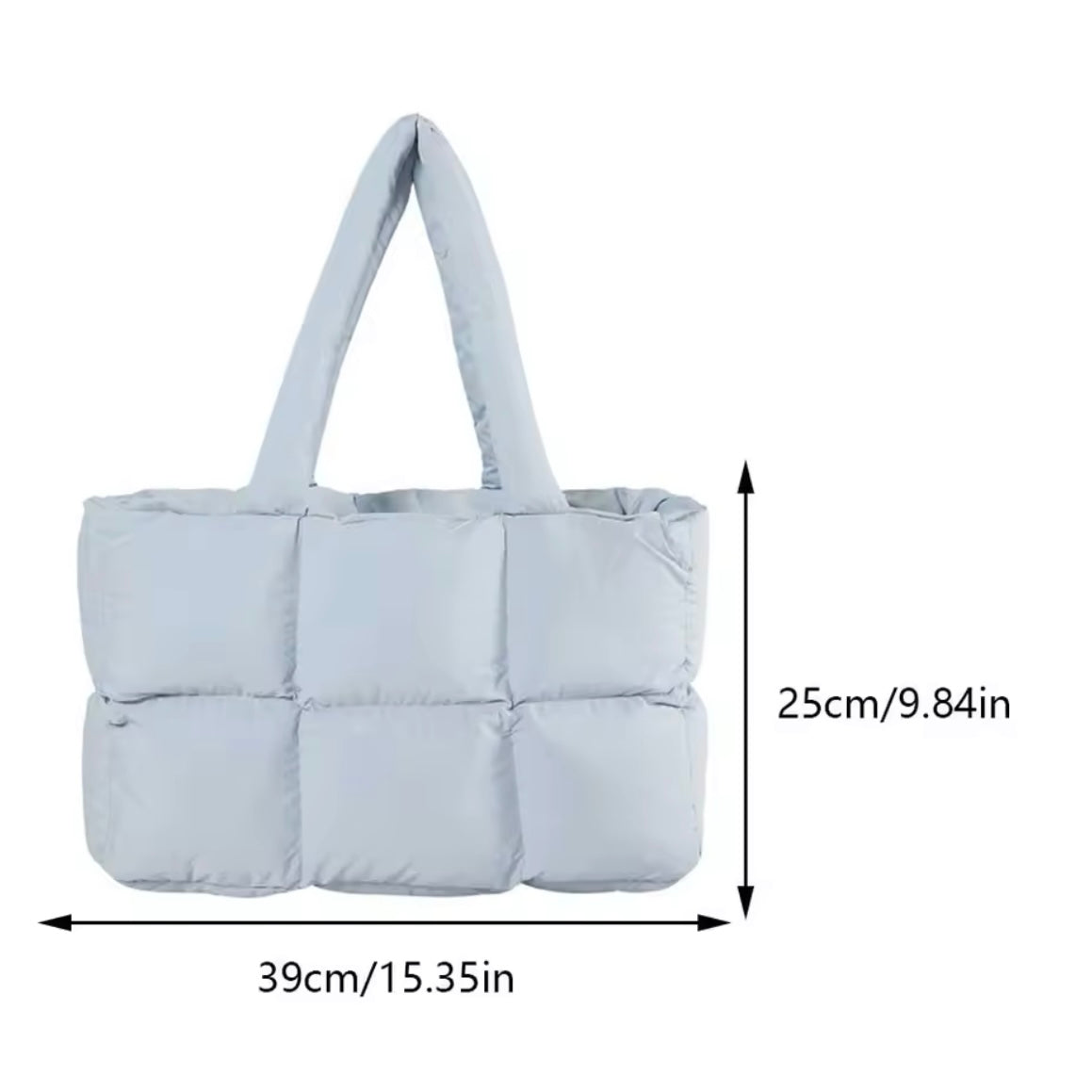 Essential puffy Tasche