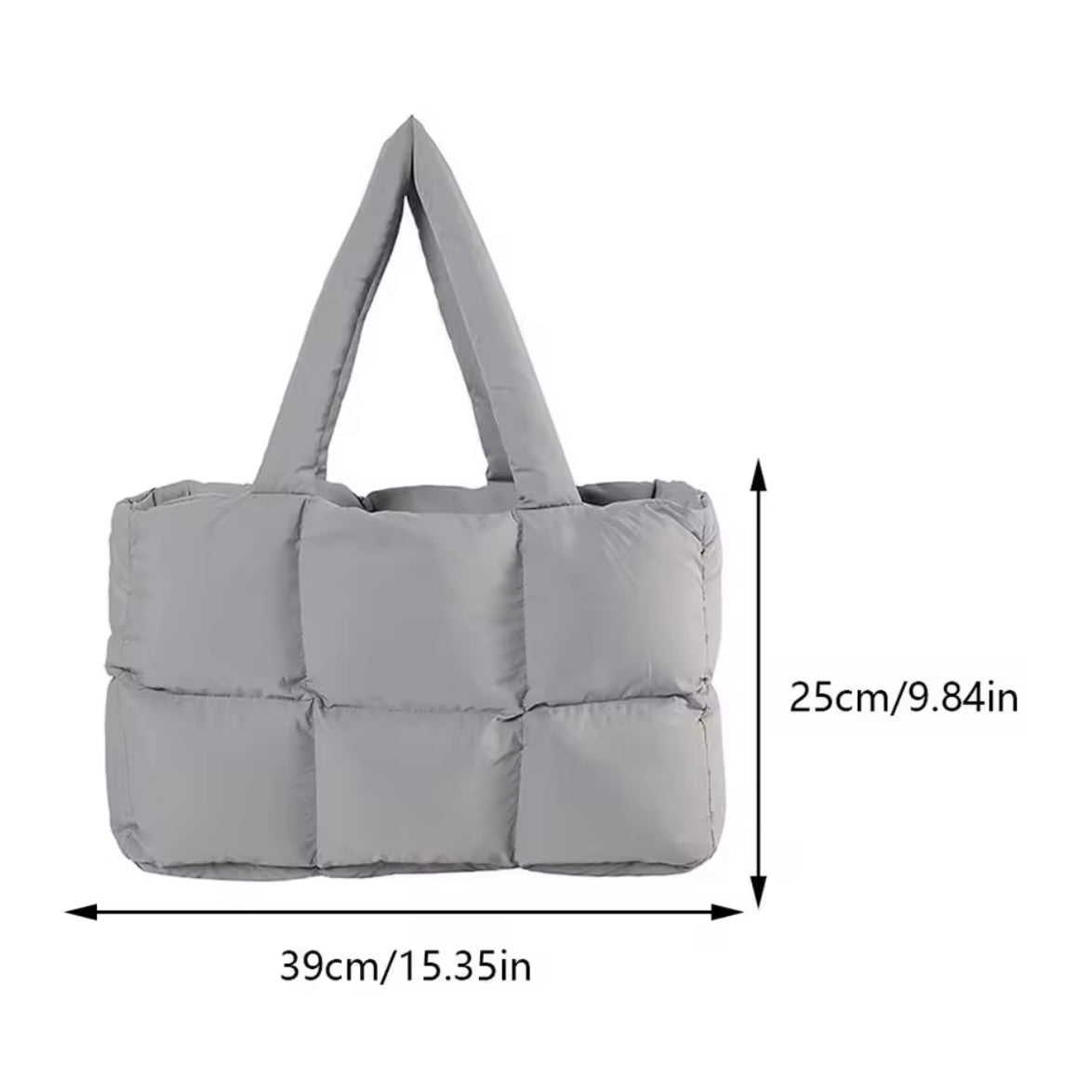 Essential puffy Tasche