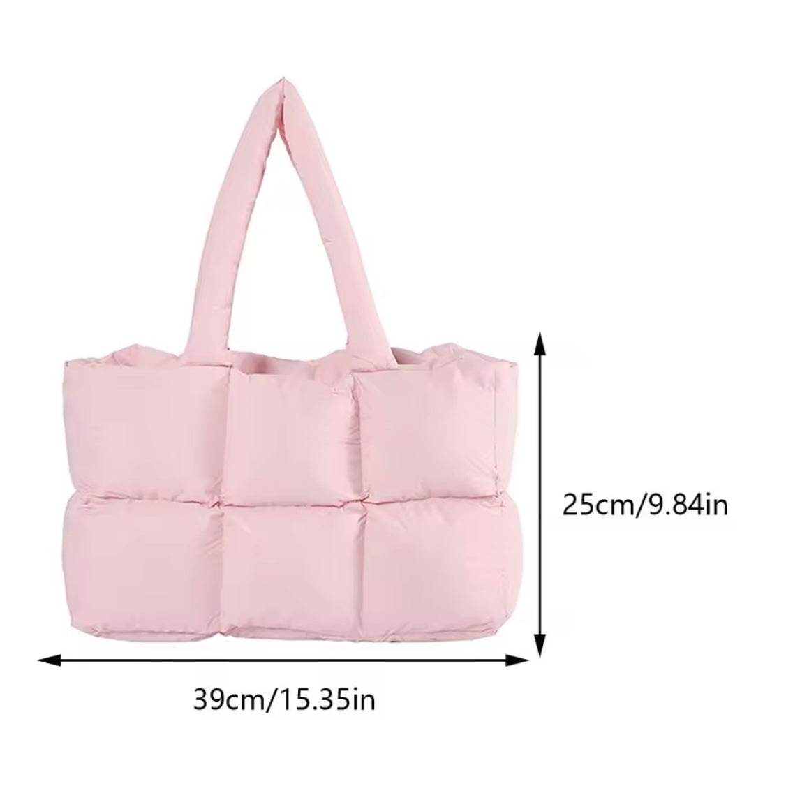 Essential puffy Tasche