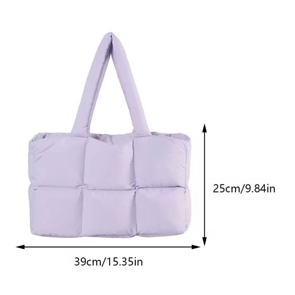 Essential puffy Tasche