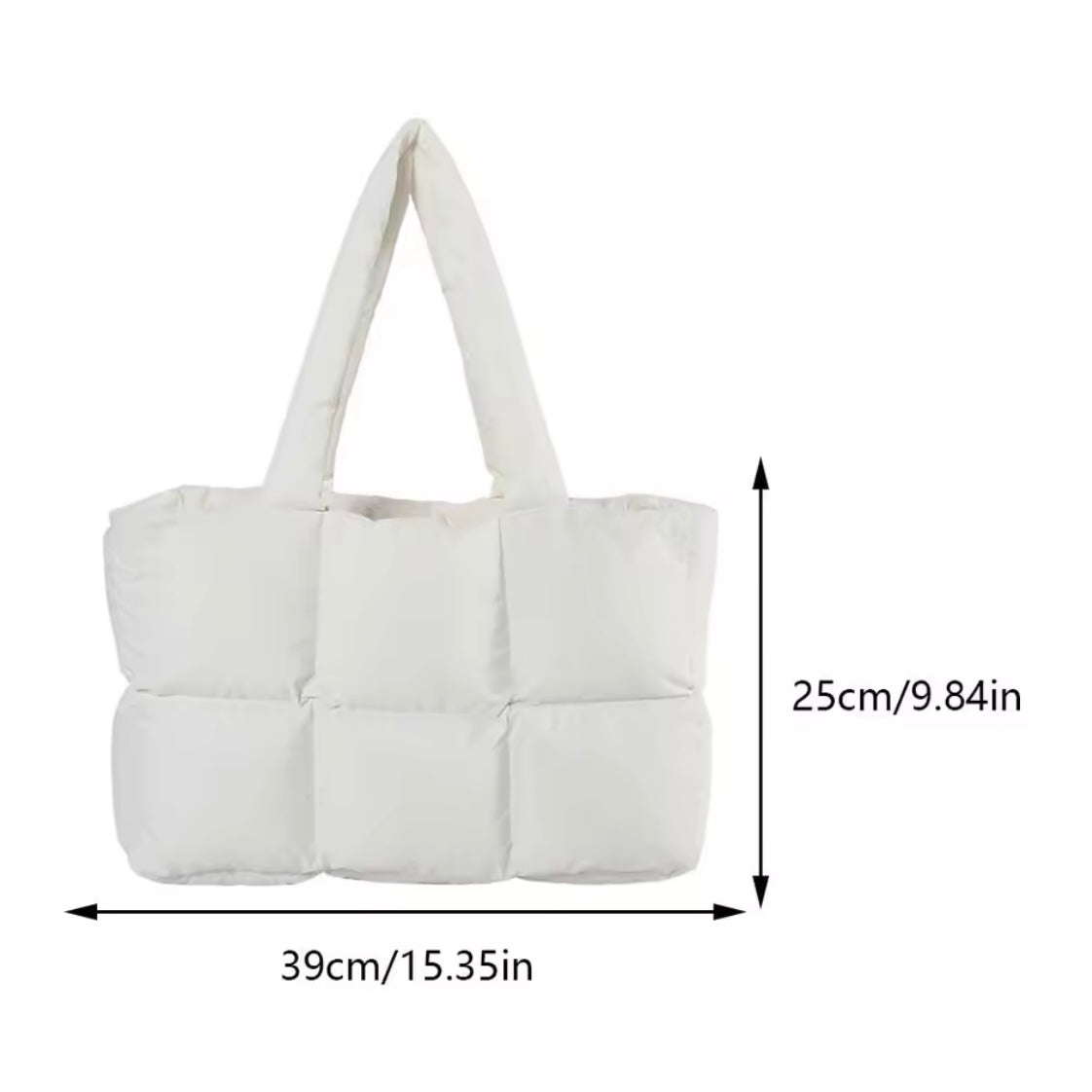 Essential puffy Tasche