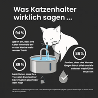 Miauquell - nr. 1 Katzen Trinkbrunnen