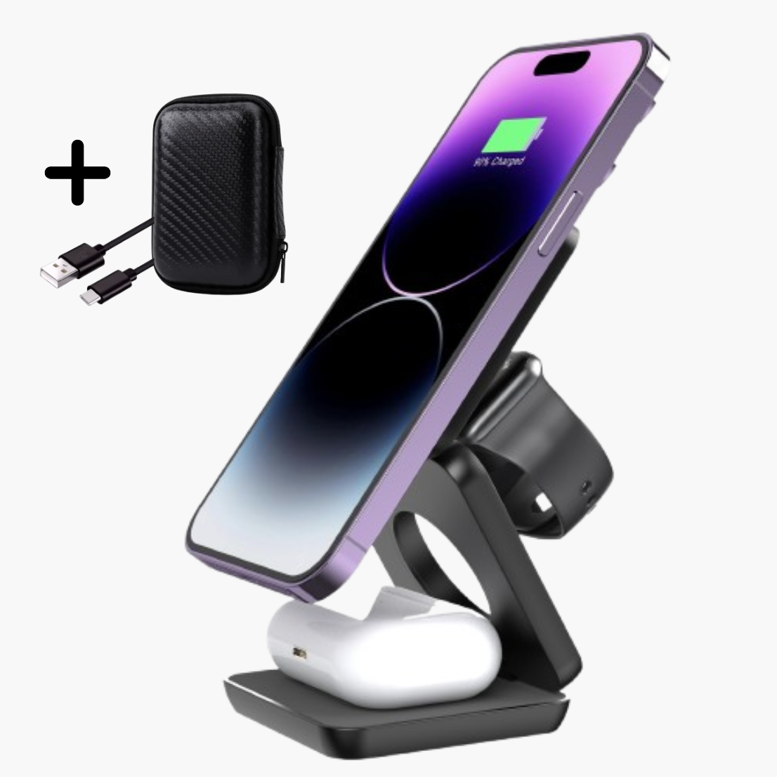 Faltcharge - 3 in 1 Ladegerät