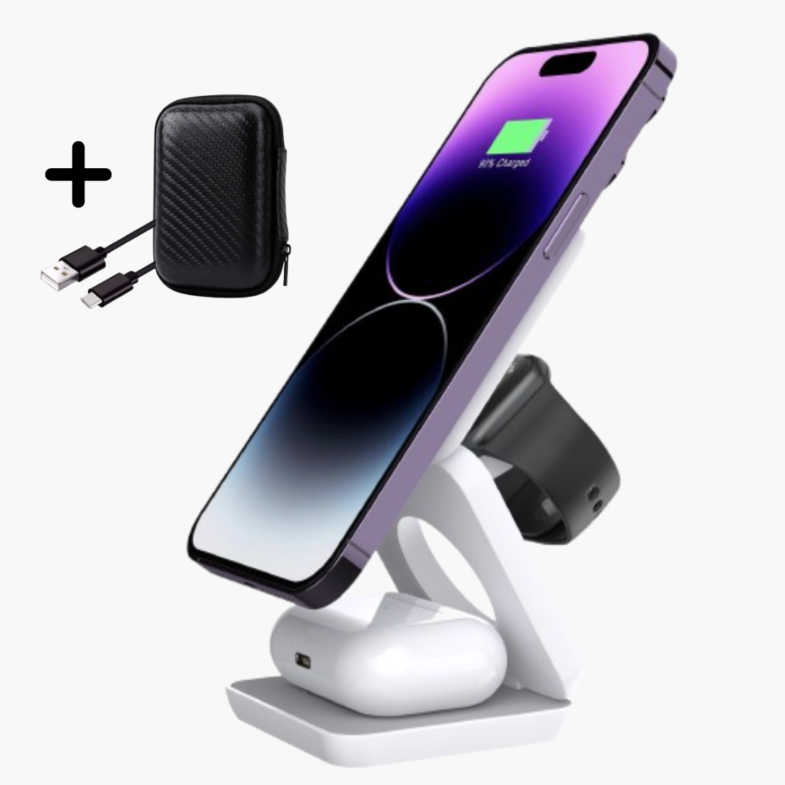 Faltcharge - 3 in 1 Ladegerät