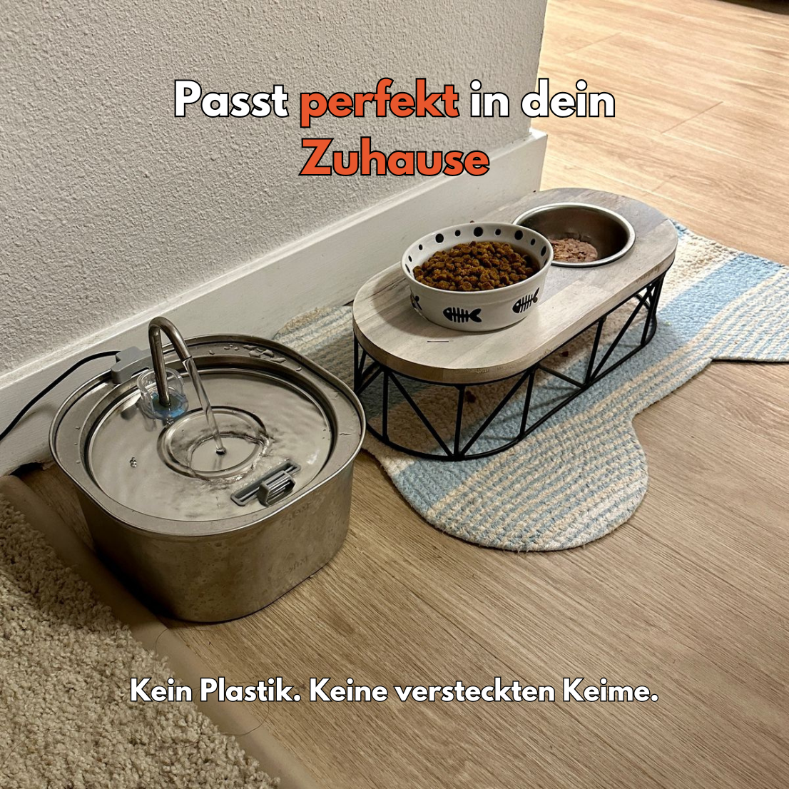 Miauquell - nr. 1 Katzen Trinkbrunnen
